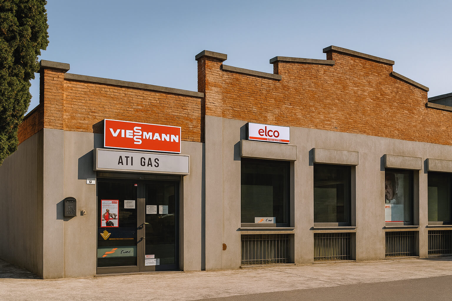 Tecnico AtiGas al lavoro